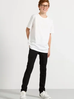 Jeans>Lindex Sam Superstretchiga Jeans Med Slim Fit Och Normalhog Midja Black