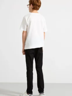 Jeans>Lindex Sam Superstretchiga Jeans Med Slim Fit Och Normalhog Midja Black