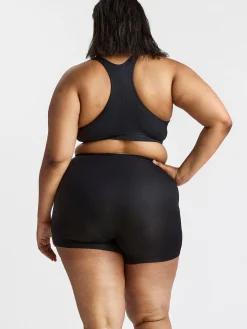 Trosor>Lindex Seamless Biker Trosa Med Hog Midja Black