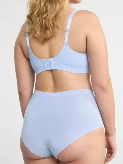 Trosor>Lindex Seamless High Waist Trosa Light Dusty Blue
