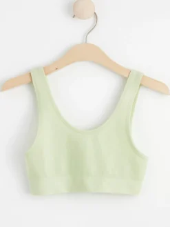 Underkläder>Lindex Seamless Kort Topp Light Green