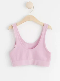 Underkläder>Lindex Seamless Kort Topp Dusty Pink