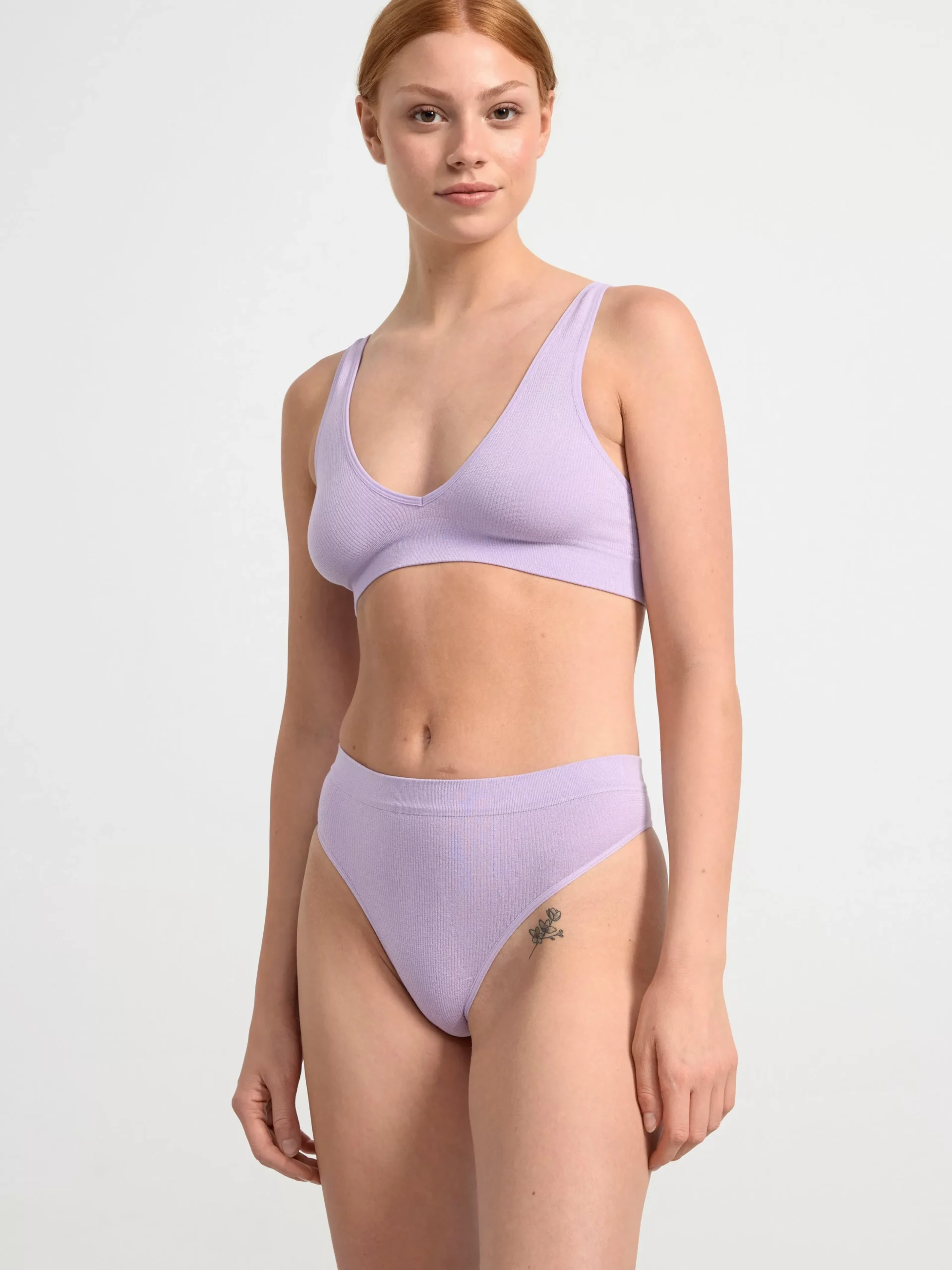 Bh>Lindex Seamless Mjuk Bh Light Lilac
