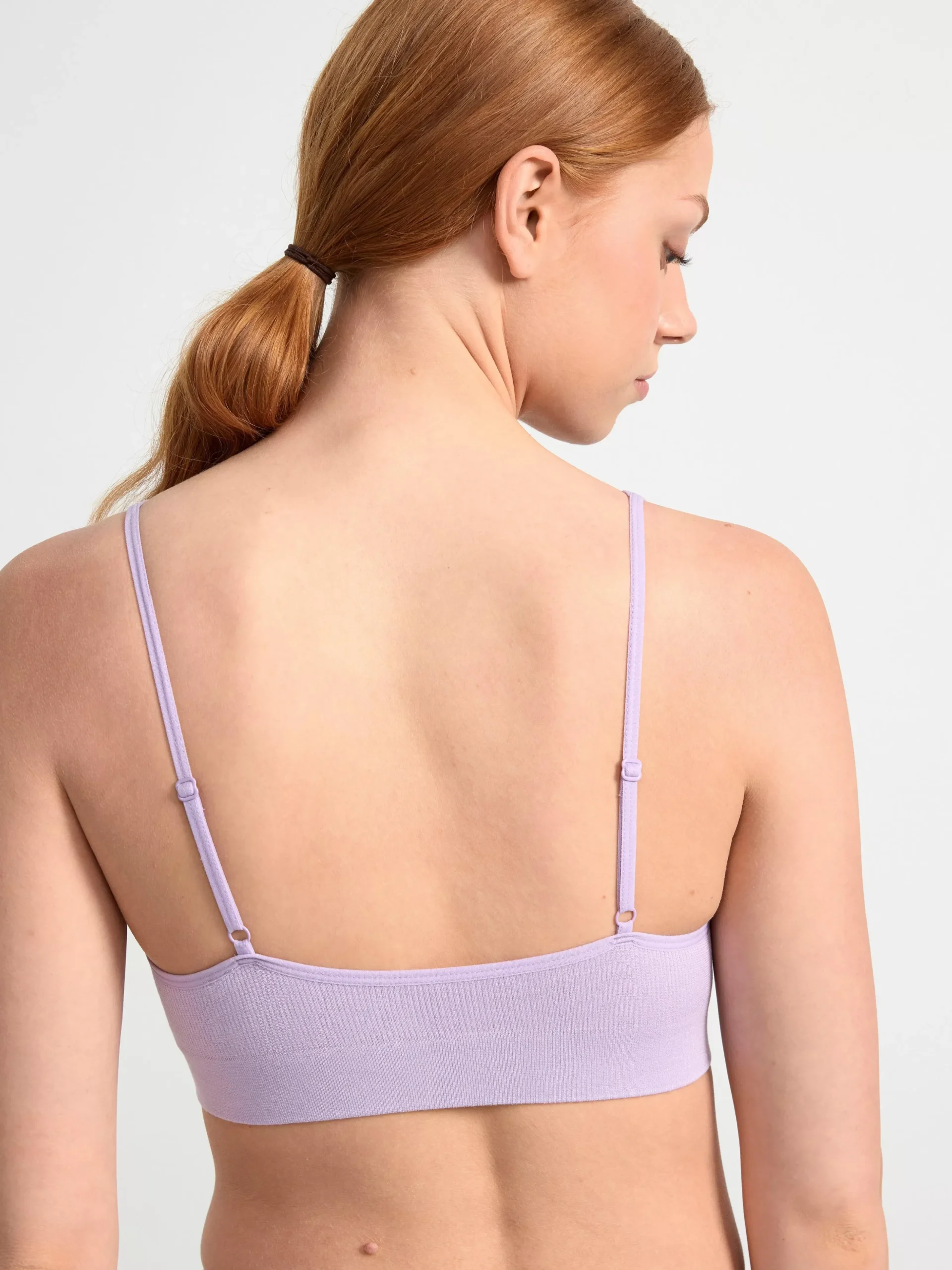 Bh>Lindex Seamless Mjuk Bh Light Lilac