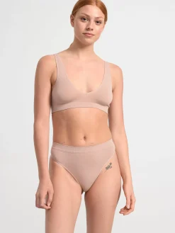 Bh>Lindex Seamless Mjuk Bh Beige