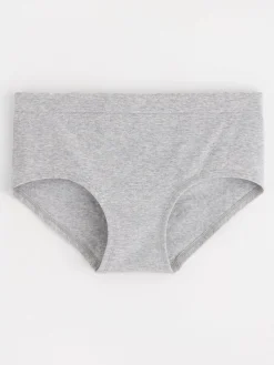 Trosor>Lindex Seamless Regular Waist Trosa Light Grey Melange
