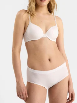 Trosor>Lindex Seamless Regular Waist Trosa White