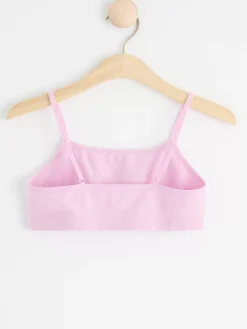 Underkläder>Lindex Seamless Ribbad Kort Topp Dusty Pink