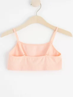 Underkläder>Lindex Seamless Ribbad Kort Topp Light Coral