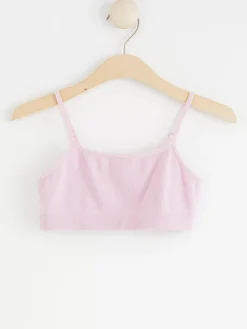 Underkläder>Lindex Seamless Ribbad Kort Topp Light Lilac