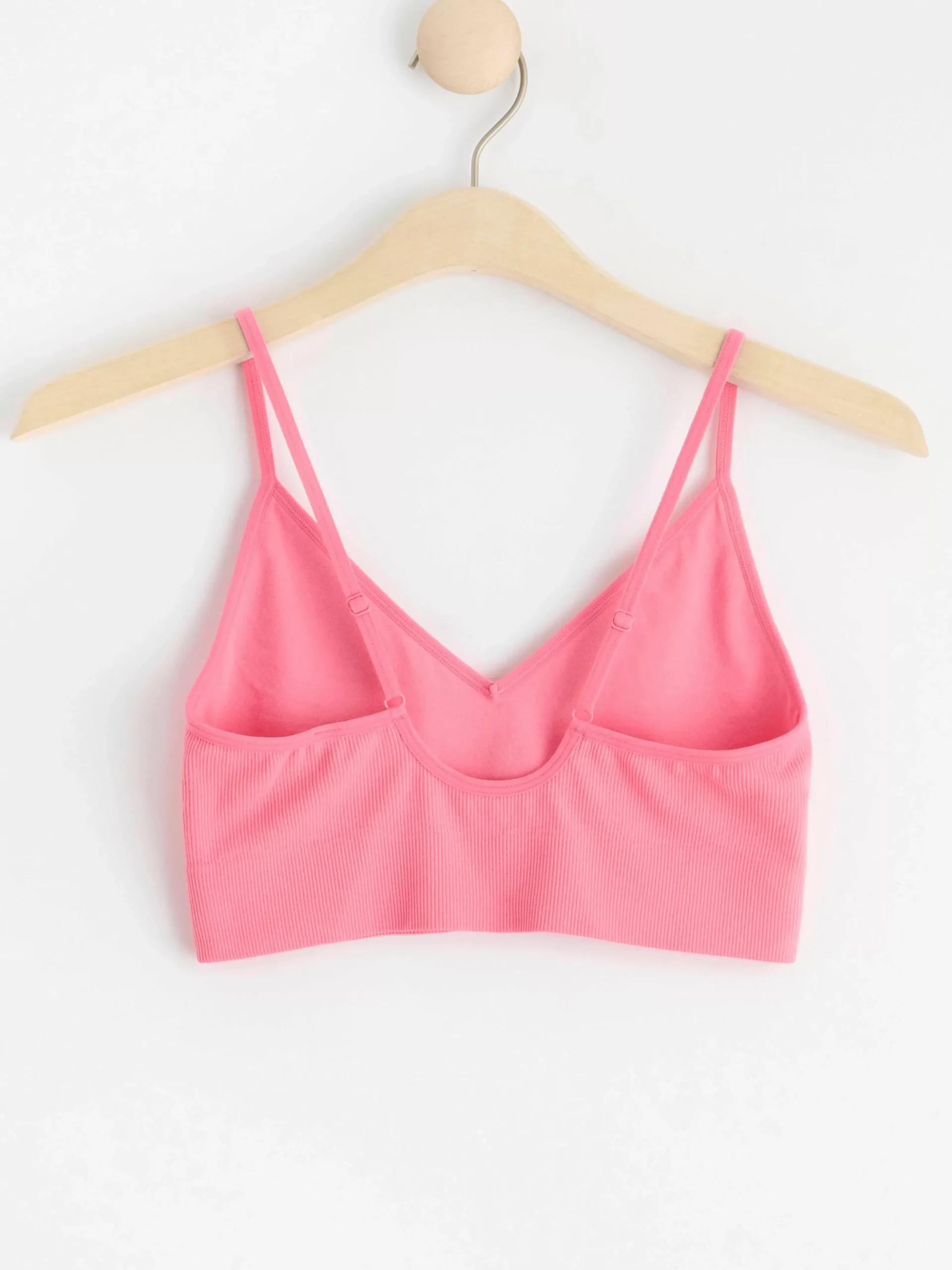 Bh>Lindex Seamless Ribbad Soft Bh Pink