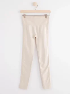 Träningskläder>Lindex Seamless Traningstights Light Dusty Beige