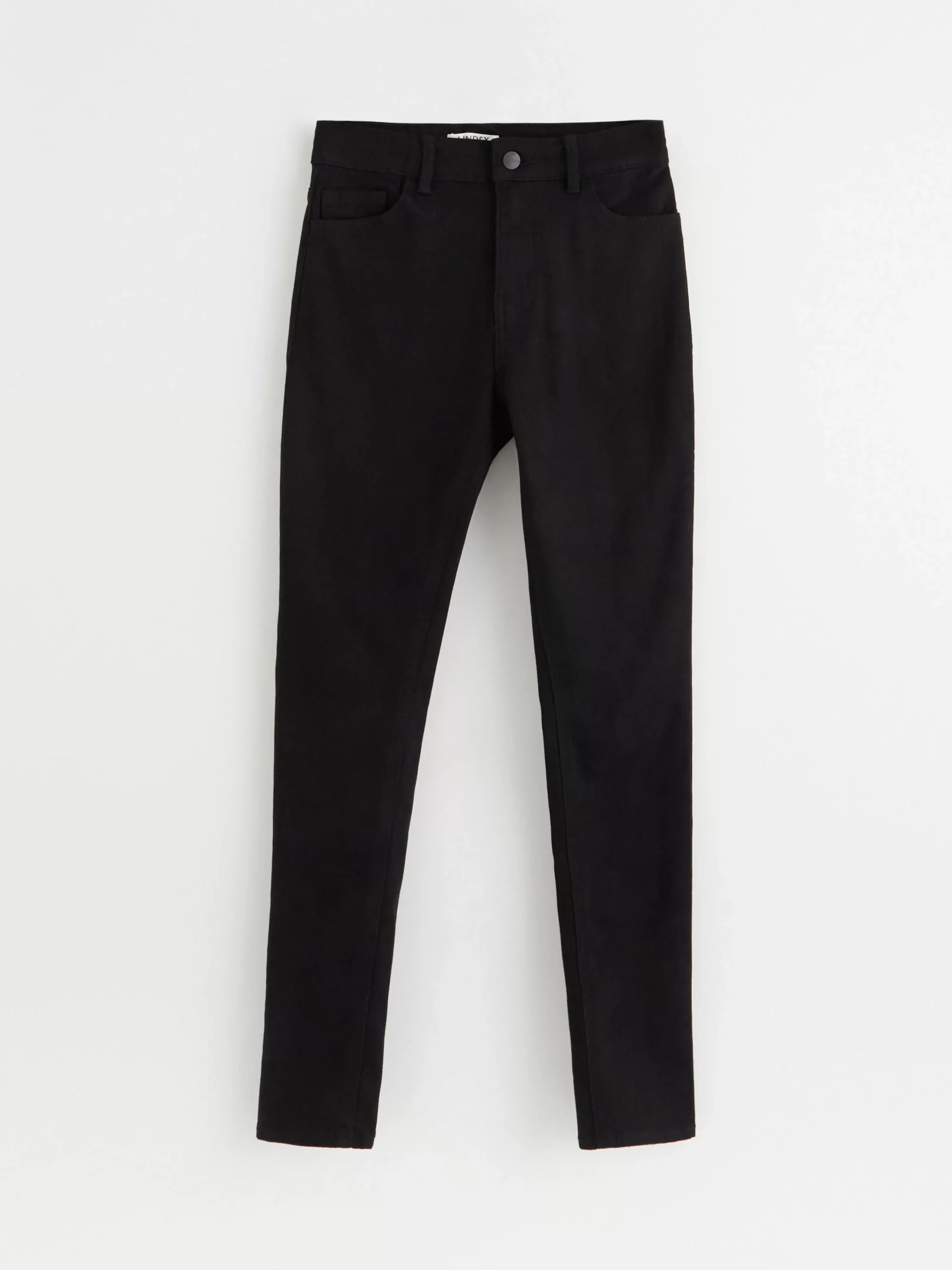 Jeans>Lindex Selma Superstretchiga Jeans Med Slim Fit Och Hog Midja Black