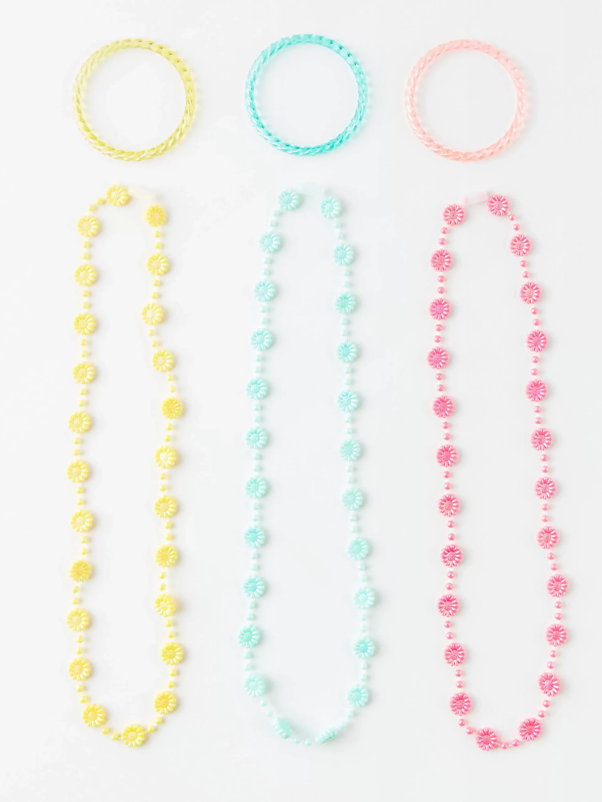 Accessoarer>Lindex Set Med Armband Och Halsband Light Aqua