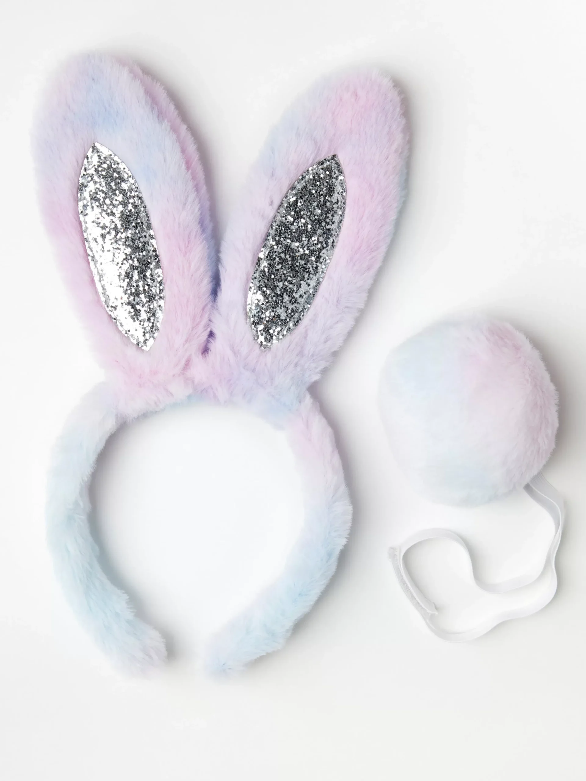 Accessoarer>Lindex Set Med Kaninoron Och Svans Light Pink