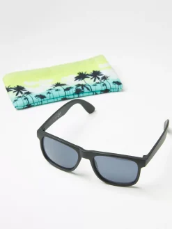 Accessoarer>Lindex Set Med Solglasogon Och Fodral Light Aqua