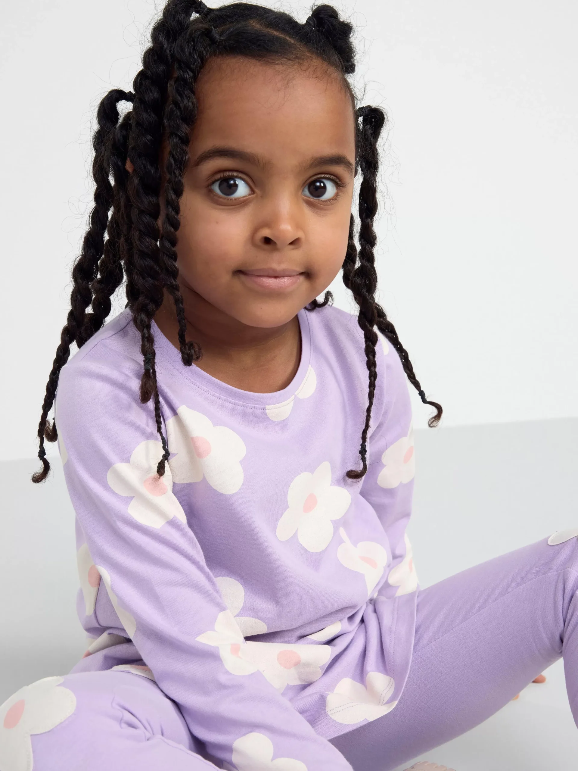Byxor & Leggings>Lindex Set Med Tunika Och Leggings Light Lilac