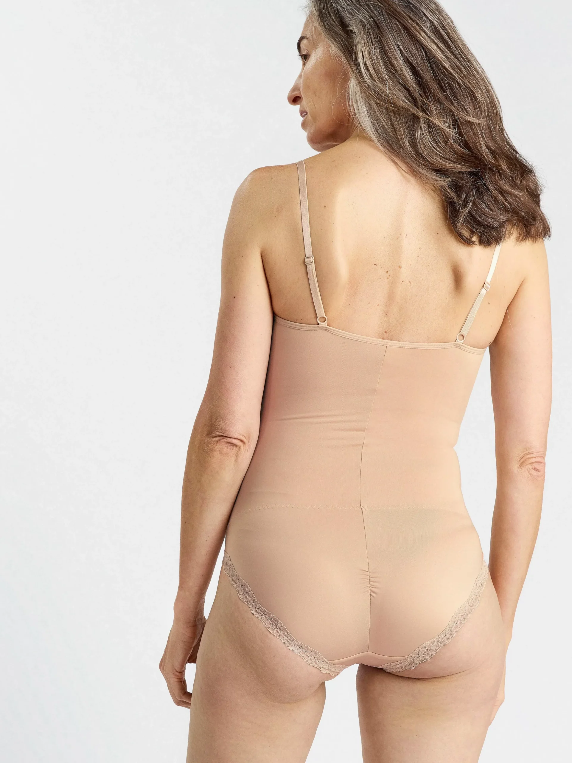 Shaping>Lindex Shaping-Body Med Spets Beige