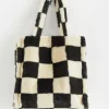 Accessoarer>Lindex Shoppingvaska I Fuskpals Black