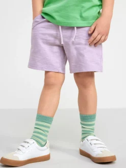Byxor & Leggings>Lindex Shorts I Slubtrika Light Lilac