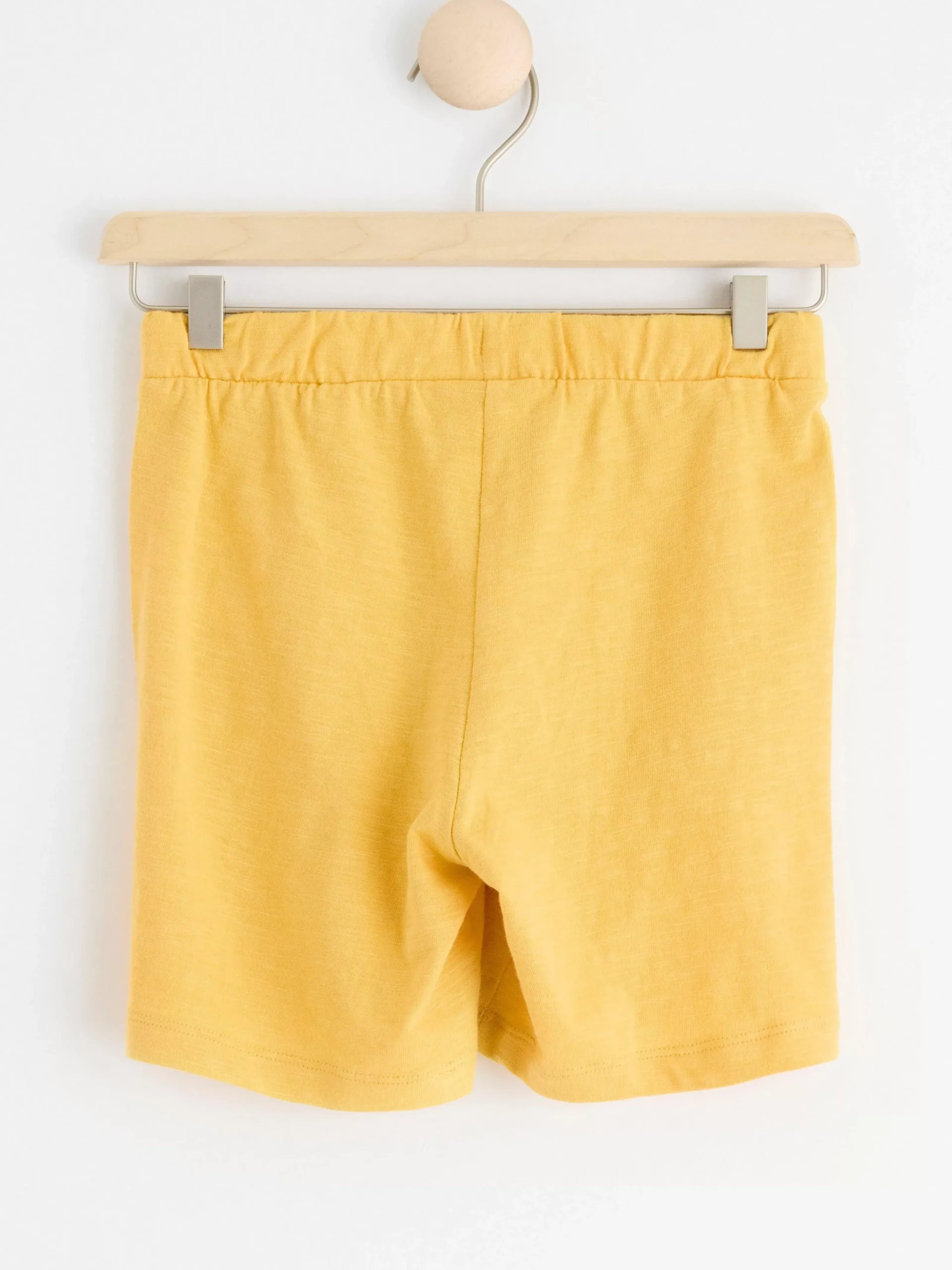 Byxor & Leggings>Lindex Shorts I Slubtrika Light Dusty Yellow