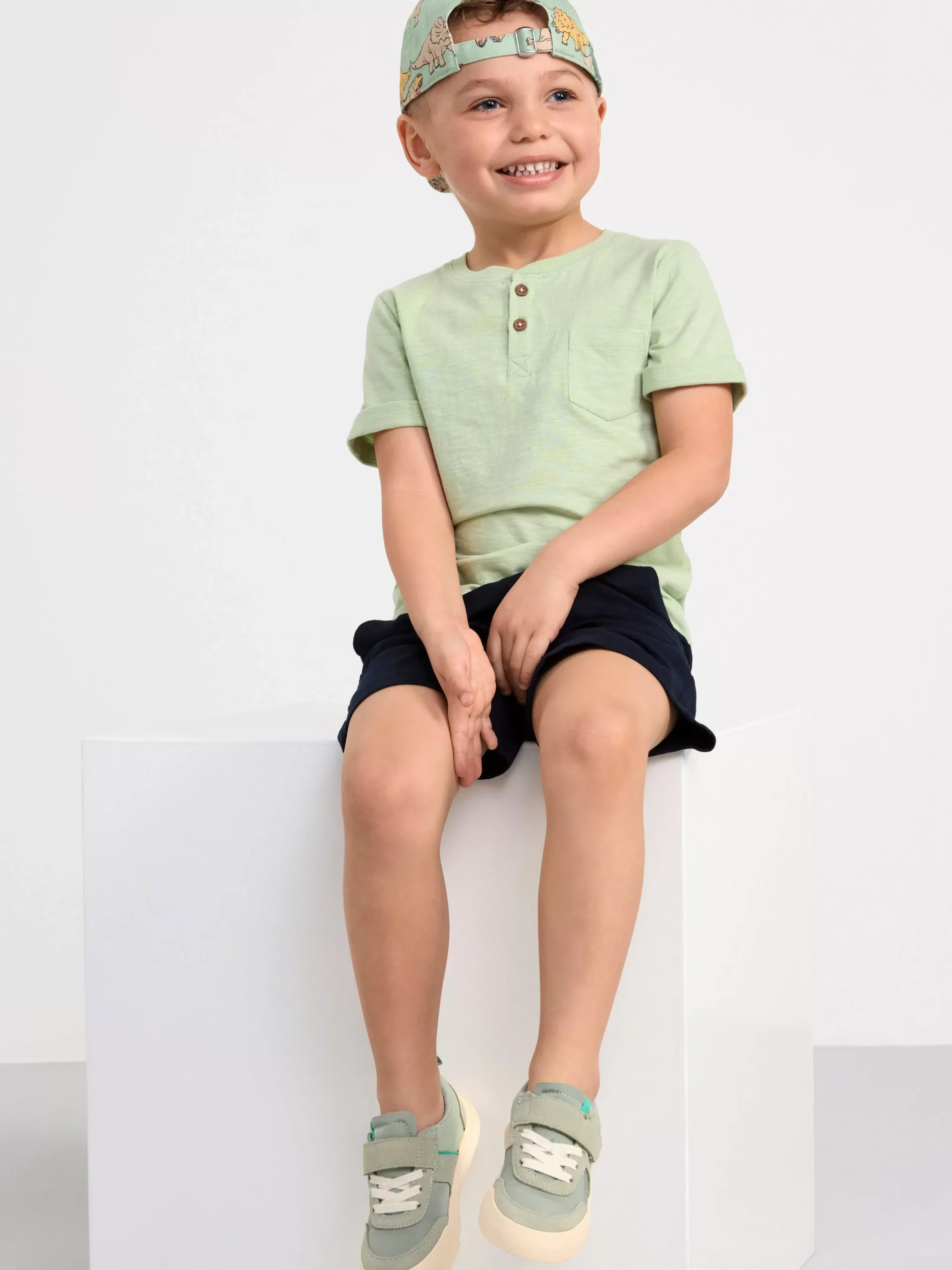 Byxor & Leggings>Lindex Shorts I Slubtrika Dark Navy