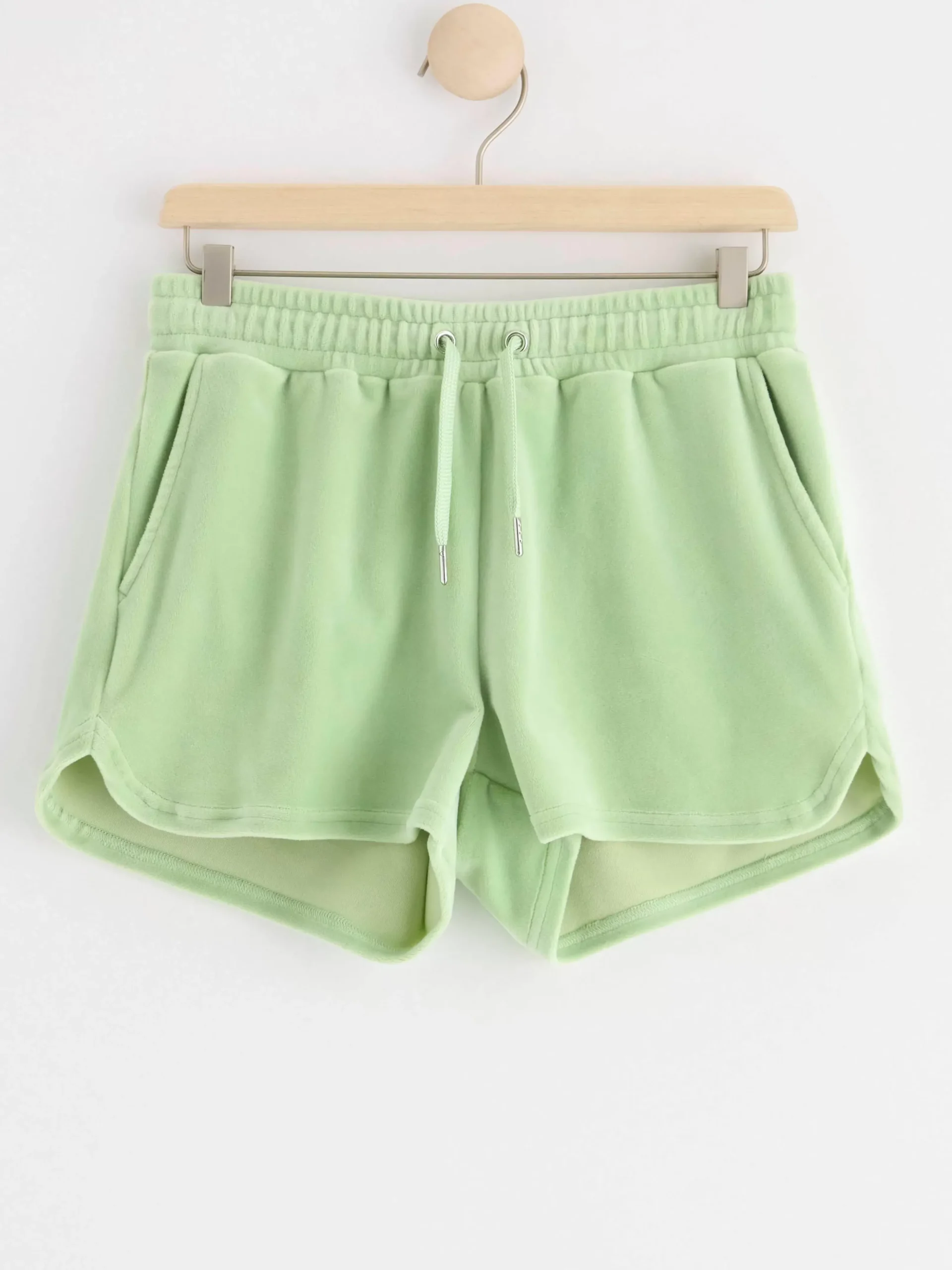 Byxor & Leggings>Lindex Shorts I Velour Green
