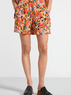 Shorts & Cykelbyxor>Lindex Shorts I Viskos Orange