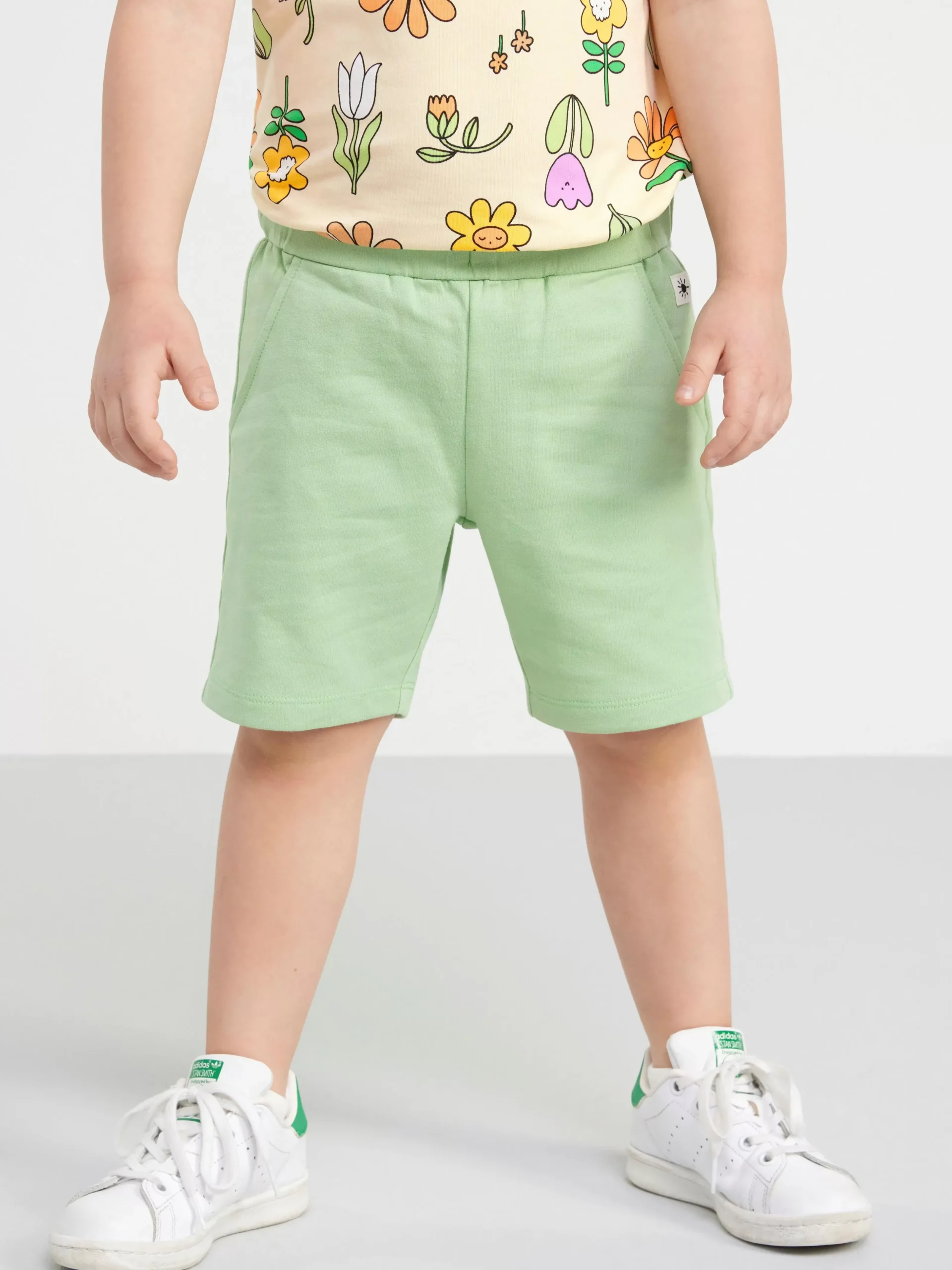 Byxor & Leggings>Lindex Shorts Med Justerbar Midja Och Fickor Green