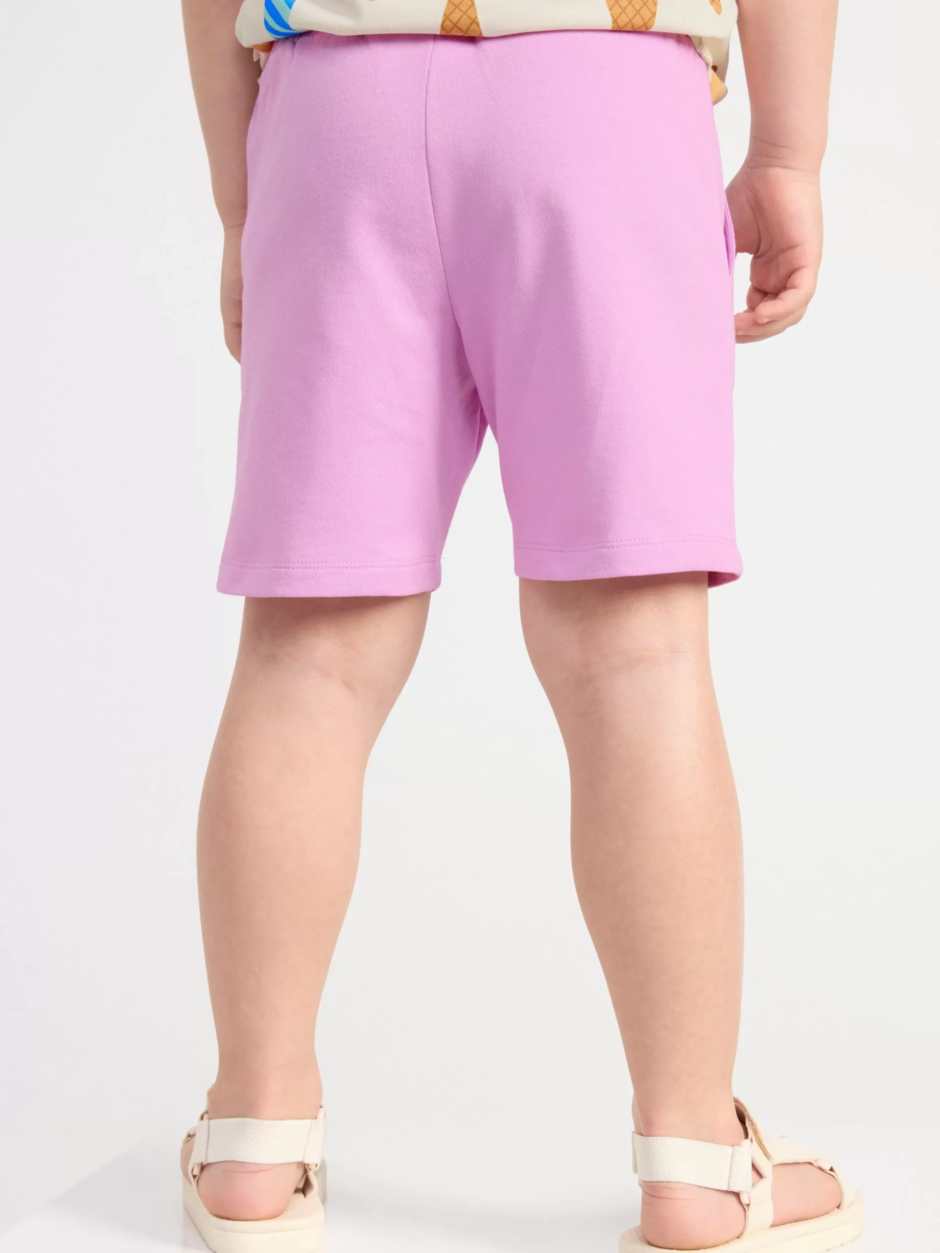 Byxor & Leggings>Lindex Shorts Med Justerbar Midja Och Fickor Light Lilac