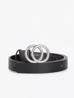 Accessoarer>Lindex Skarp Med Silverfargat Spanne Black