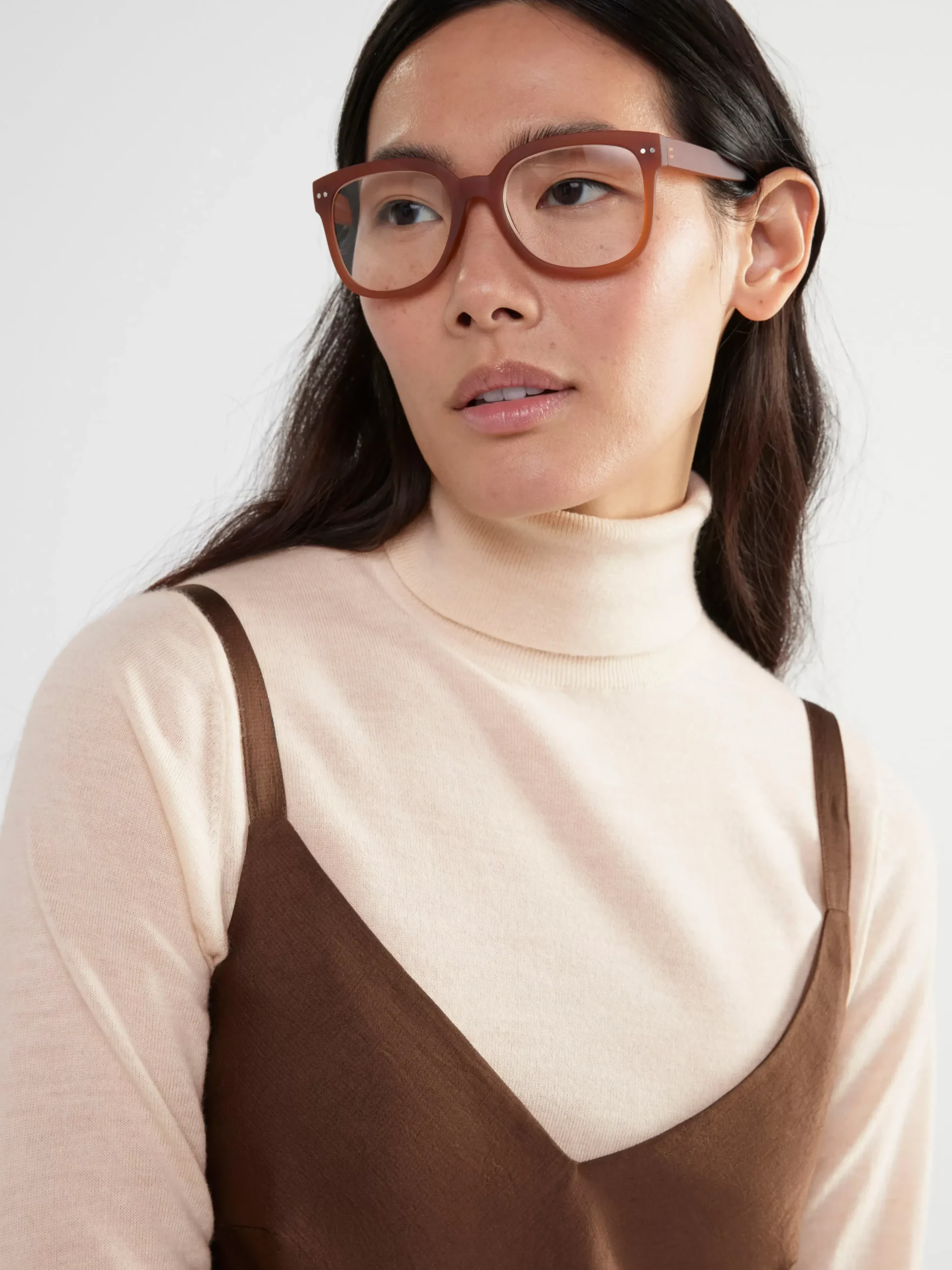 Klänningar>Lindex Slipklanning I Satin Dark Brown
