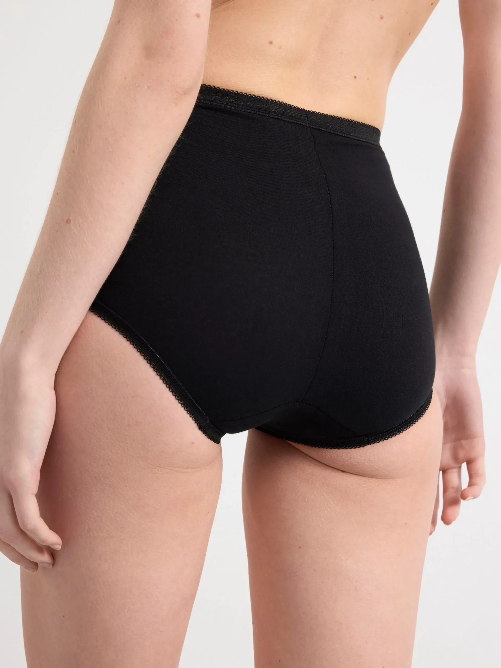 Trosor>Lindex Sloggi Maxi 3-Pack Trosor Black