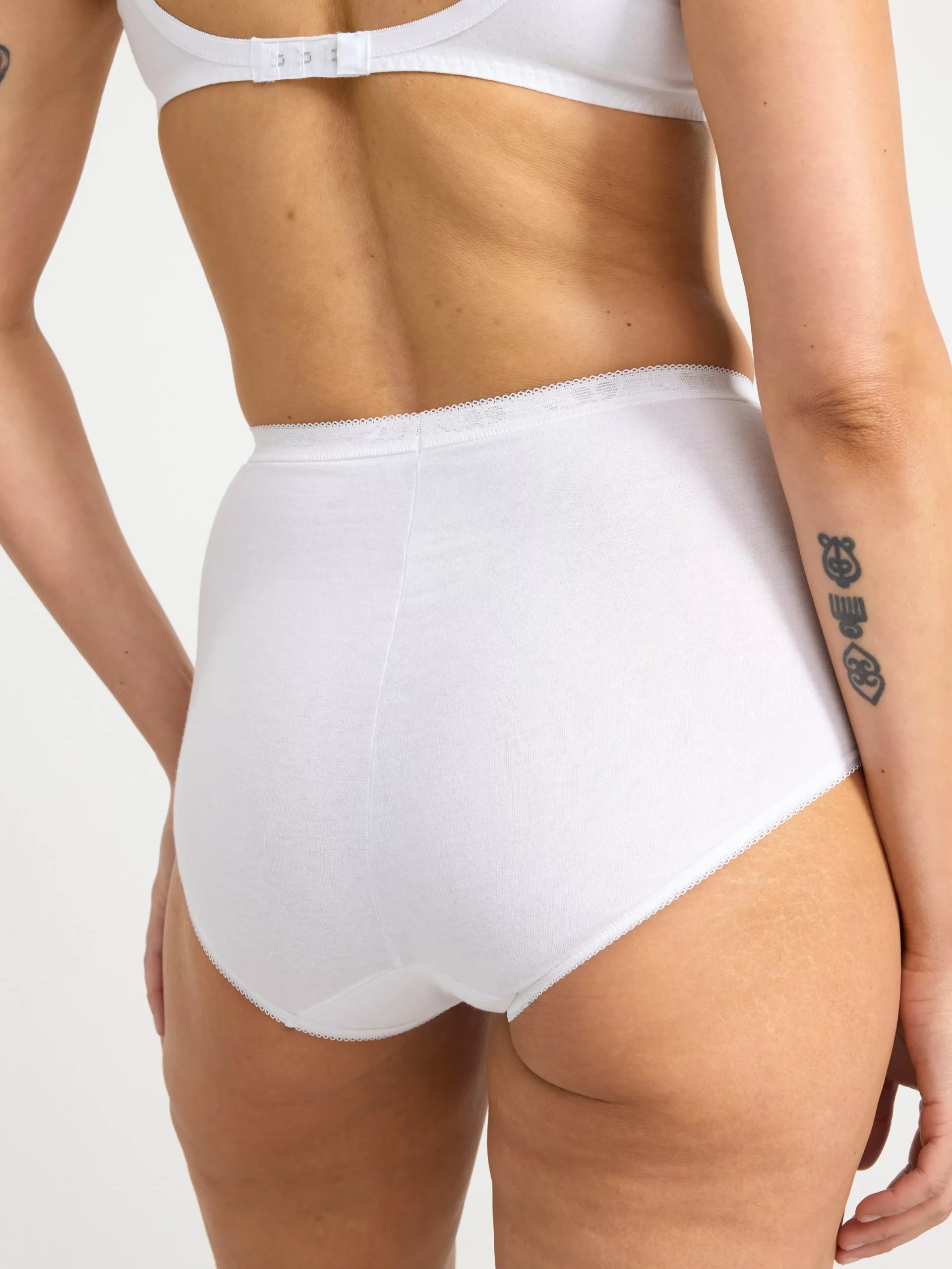 Trosor>Lindex Sloggi Maxi 3-Pack Trosor White