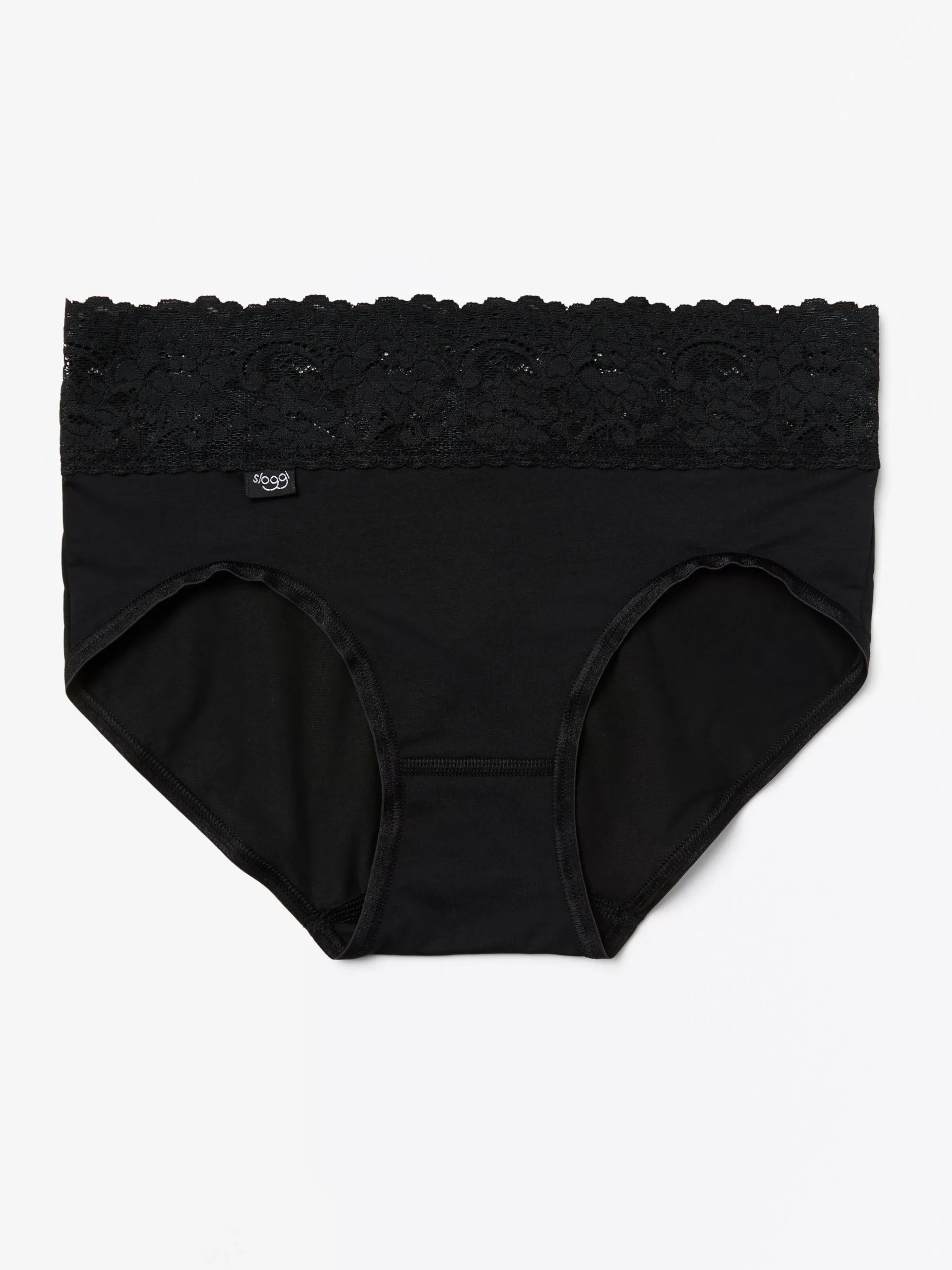 Trosor>Lindex Sloggi Romance Midi Trosa Black