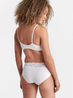 Trosor>Lindex Sloggi Romance Midi Trosa White