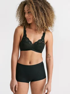 Trosor>Lindex Sloggi Sensual Fresh Shorts Trosa Black