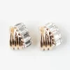 Accessoarer>Lindex Sma Creolorhangen Med Strass Gold