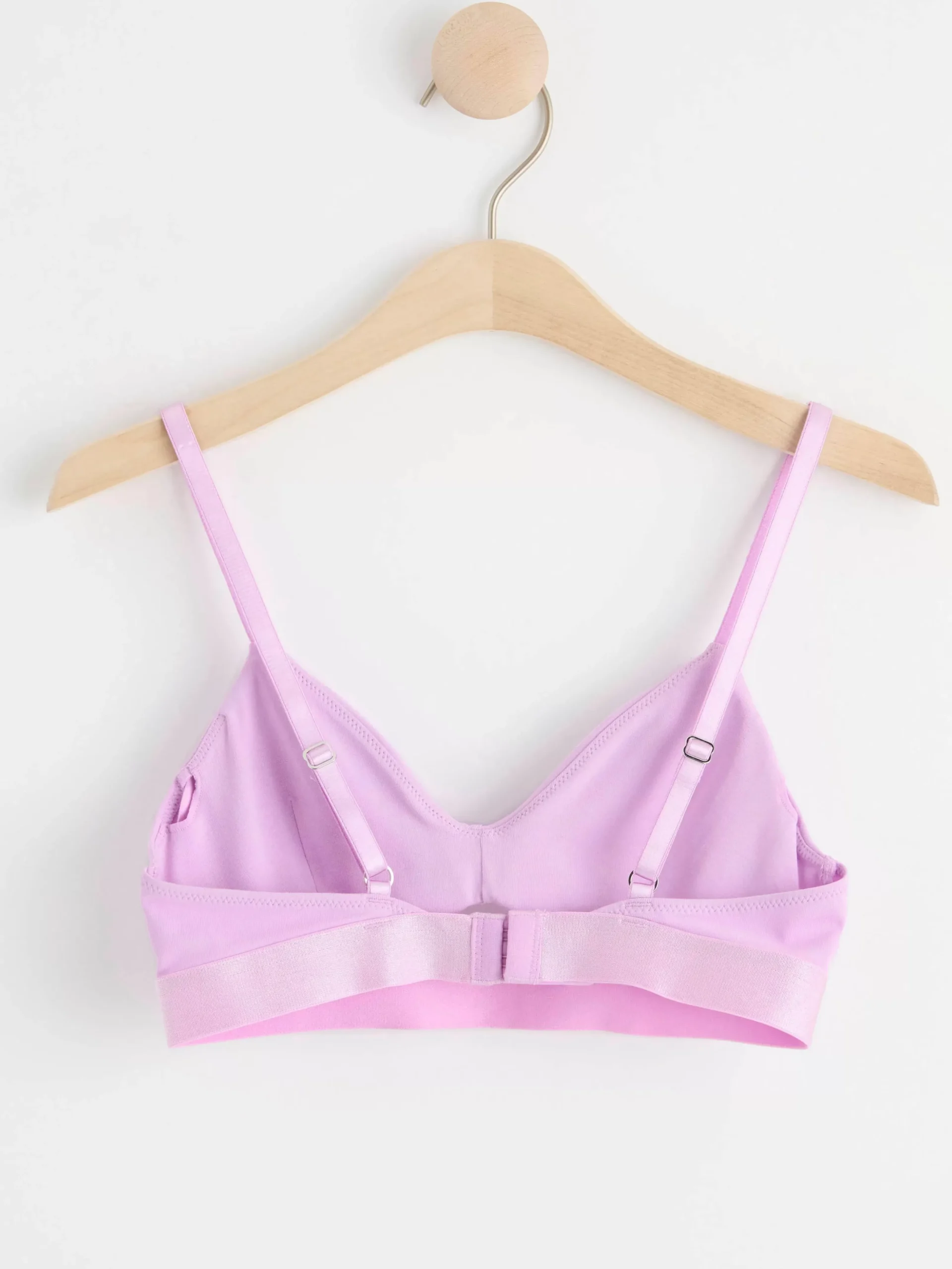 Bh>Lindex Soft Bh Med Cut-Out Detalj Light Lilac