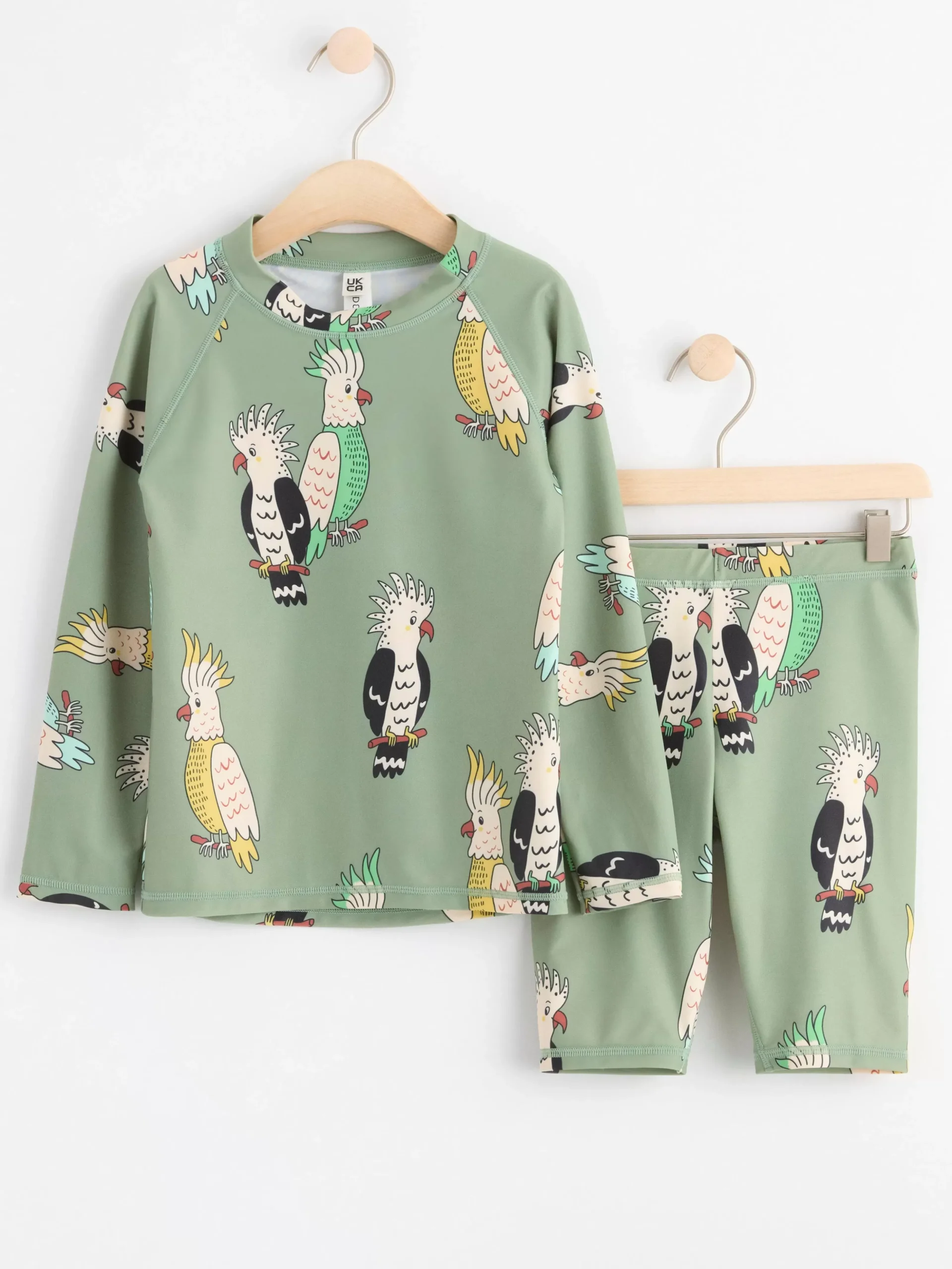 Badkläder & Uv>Lindex Solskyddstopp Och Shorts Med Upf 50+ Light Dusty Green