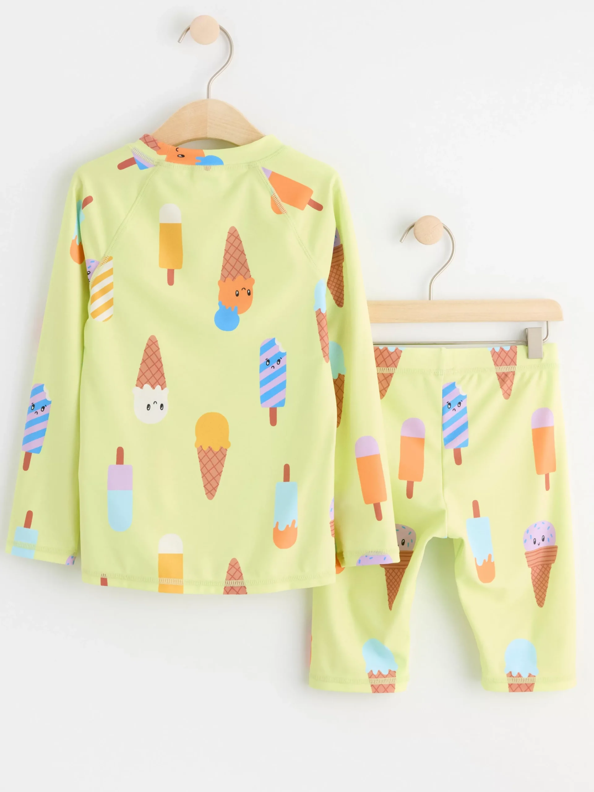 Badkläder & Uv>Lindex Solskyddstopp Och Shorts Med Upf 50+ Light Green