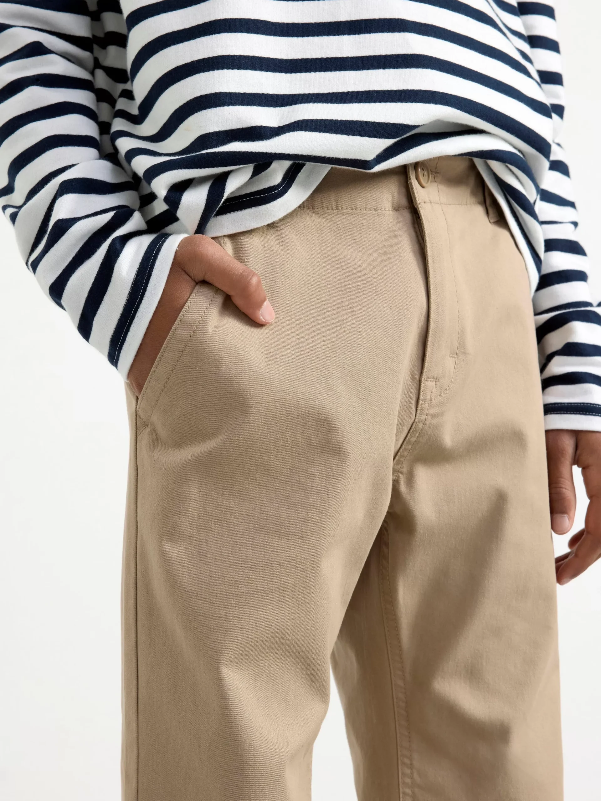 Byxor & Leggings>Lindex Staffan Raka Chinos Med Normalhog Midja Khaki