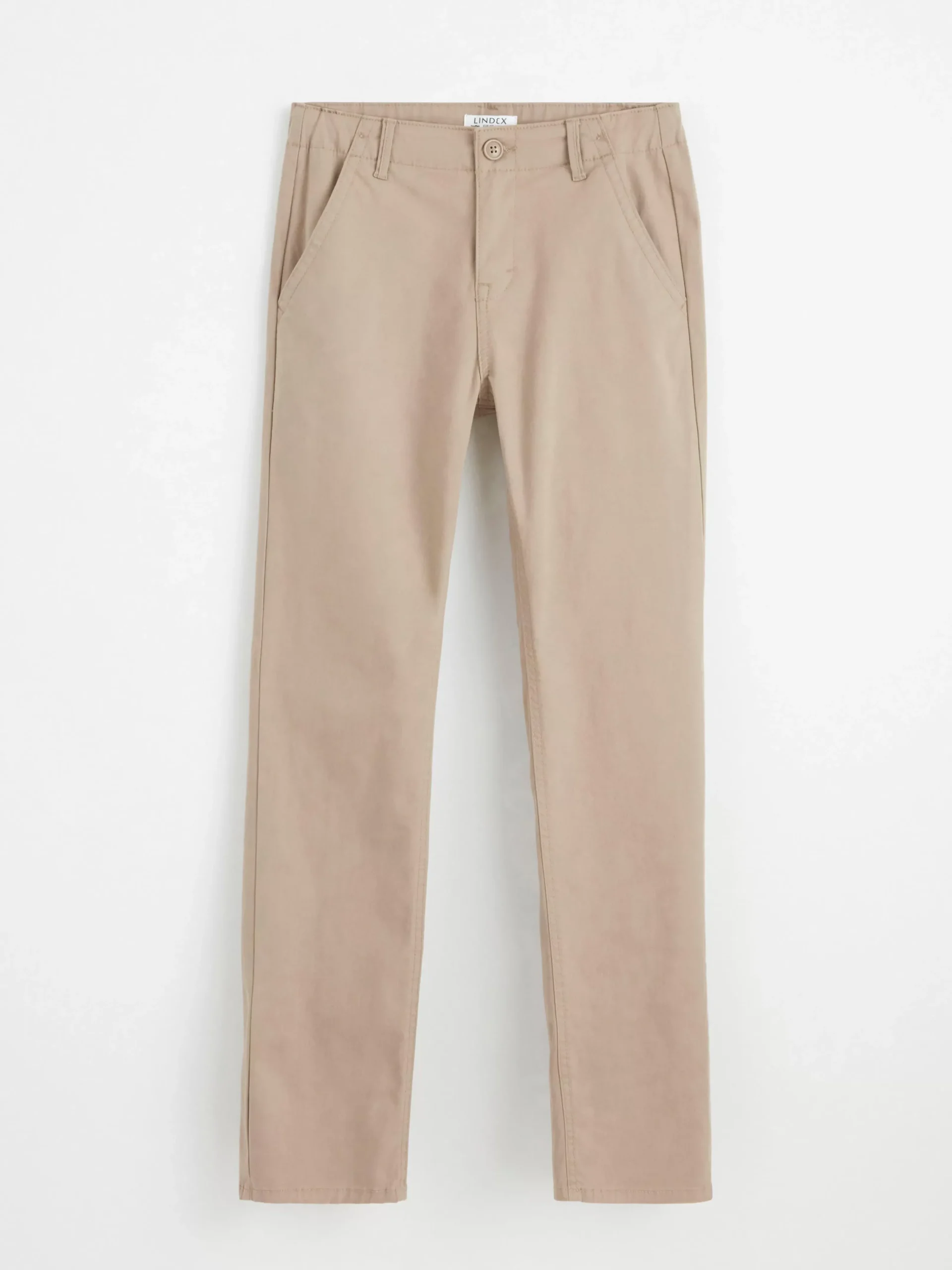 Byxor & Leggings>Lindex Staffan Raka Chinos Med Normalhog Midja Khaki