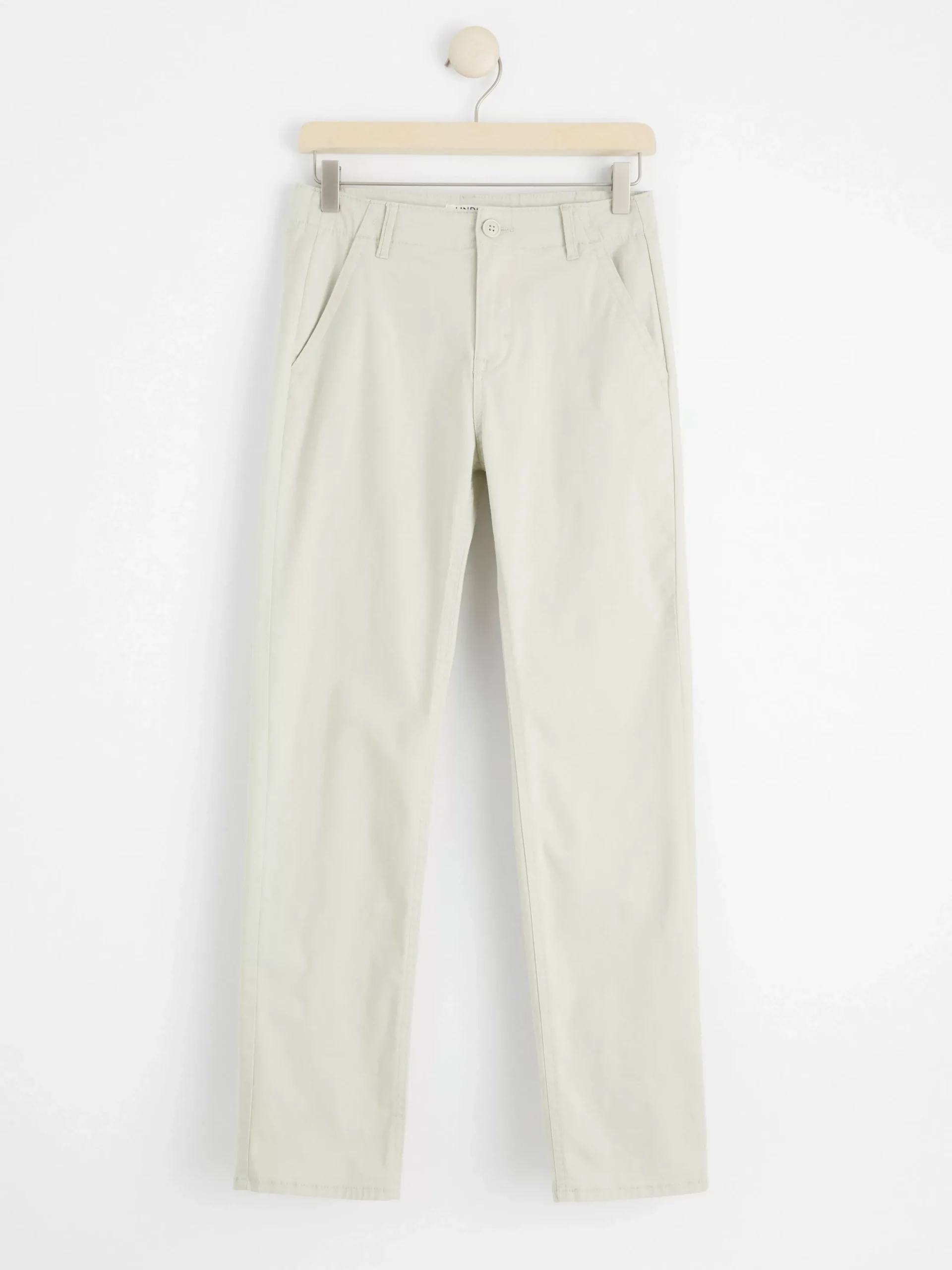 Byxor & Leggings>Lindex Staffan Raka Chinos Med Normalhog Midja Light Beige
