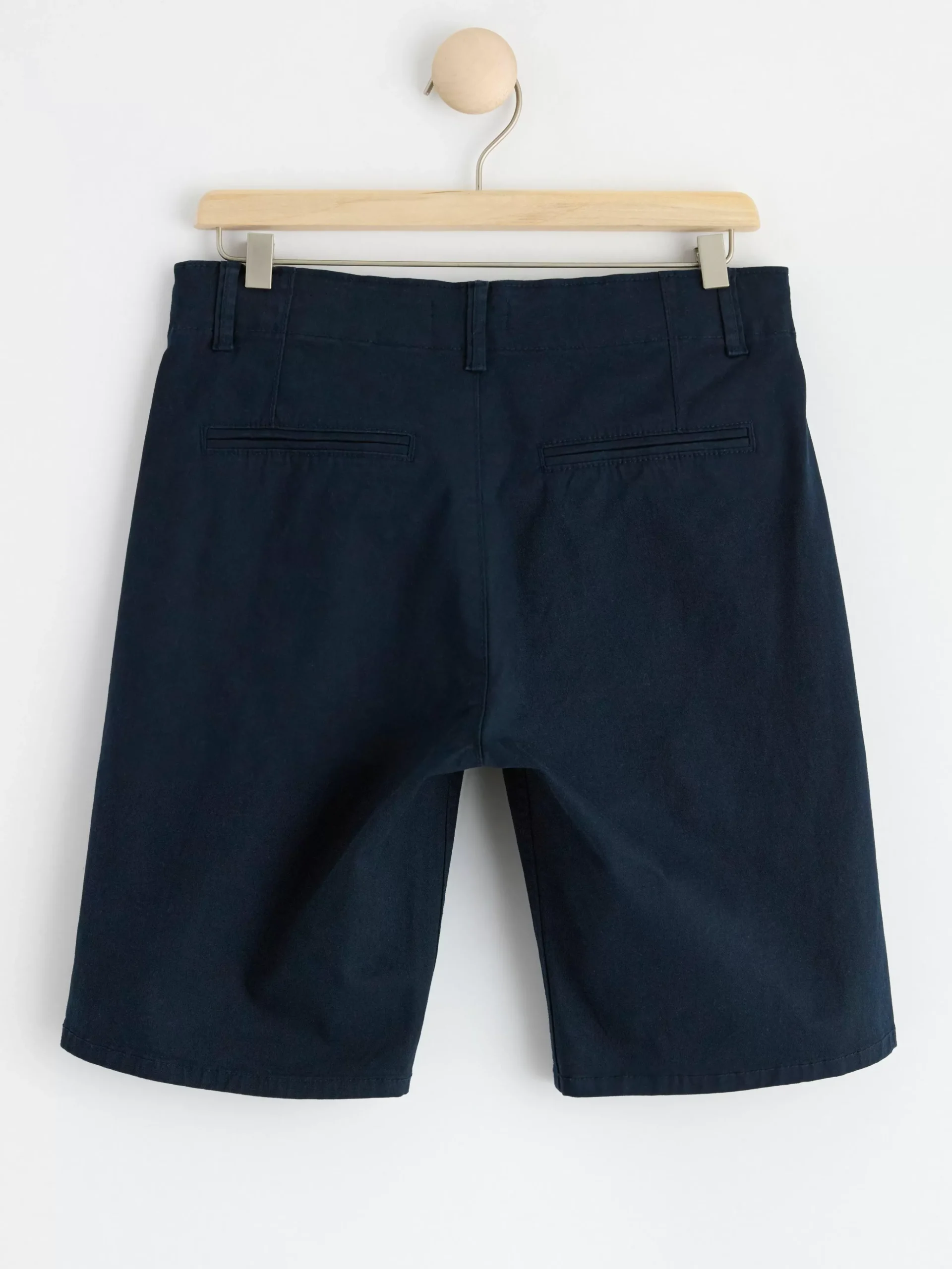 Byxor & Leggings>Lindex Staffan Raka Chinosshorts Med Normalhog Midja Dark Navy