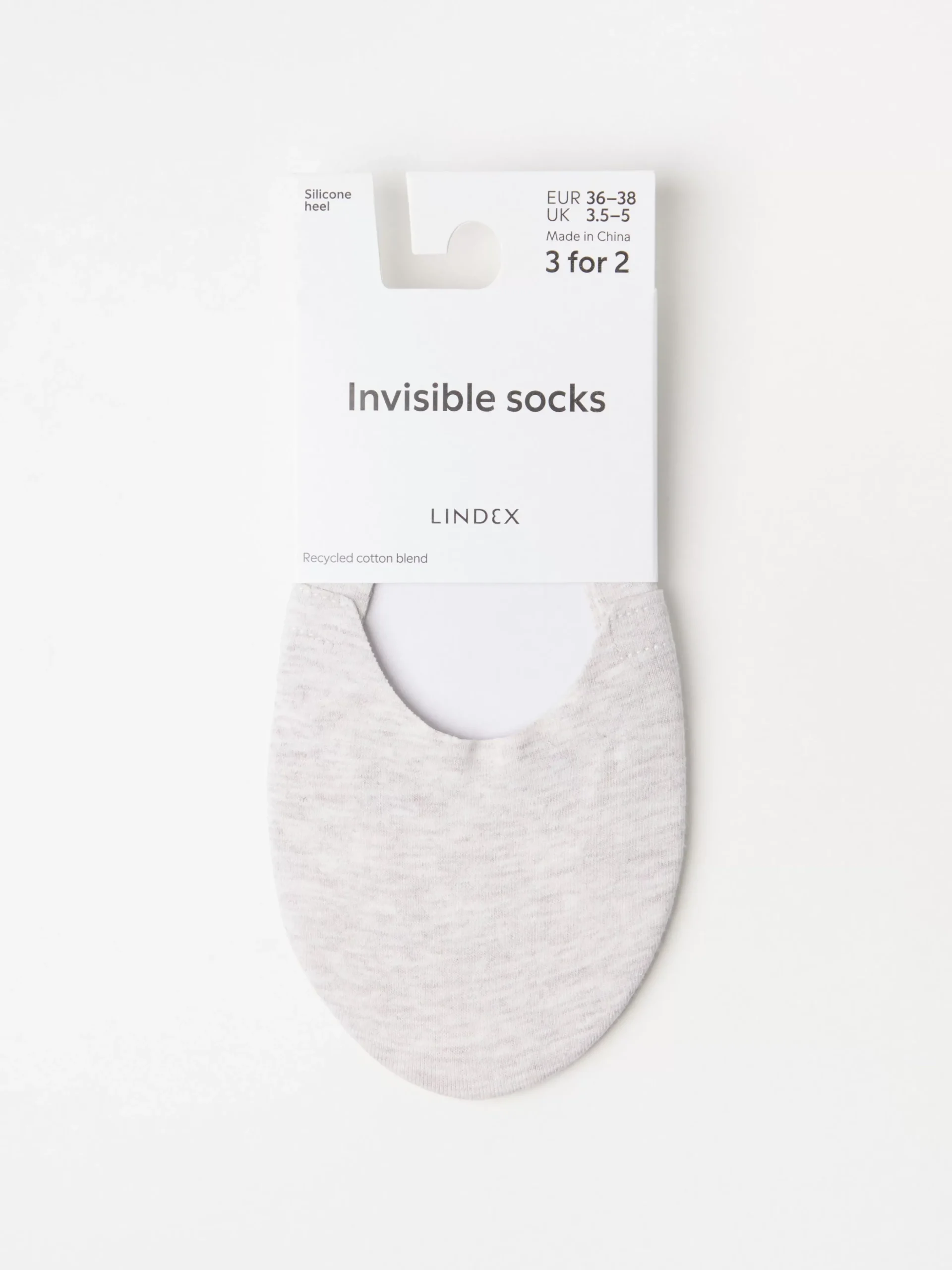 Strumpor>Lindex Steps Beige Melange