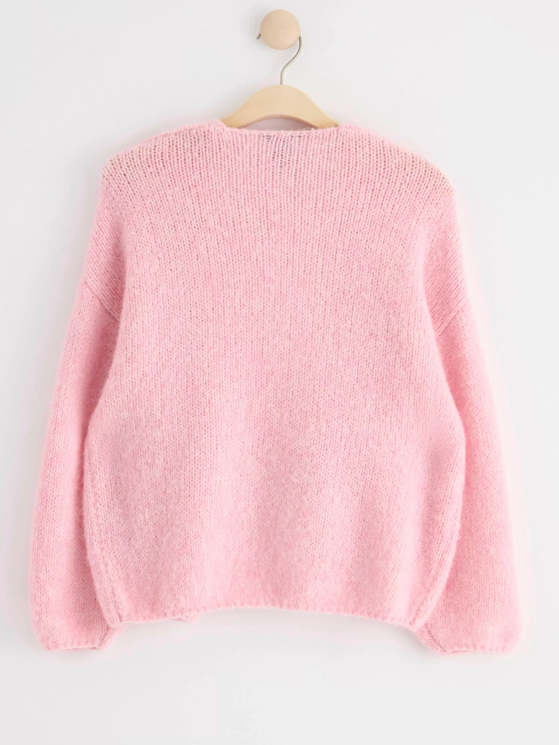 Tröjor & Cardigans>Lindex Stickad Cardigan Pink