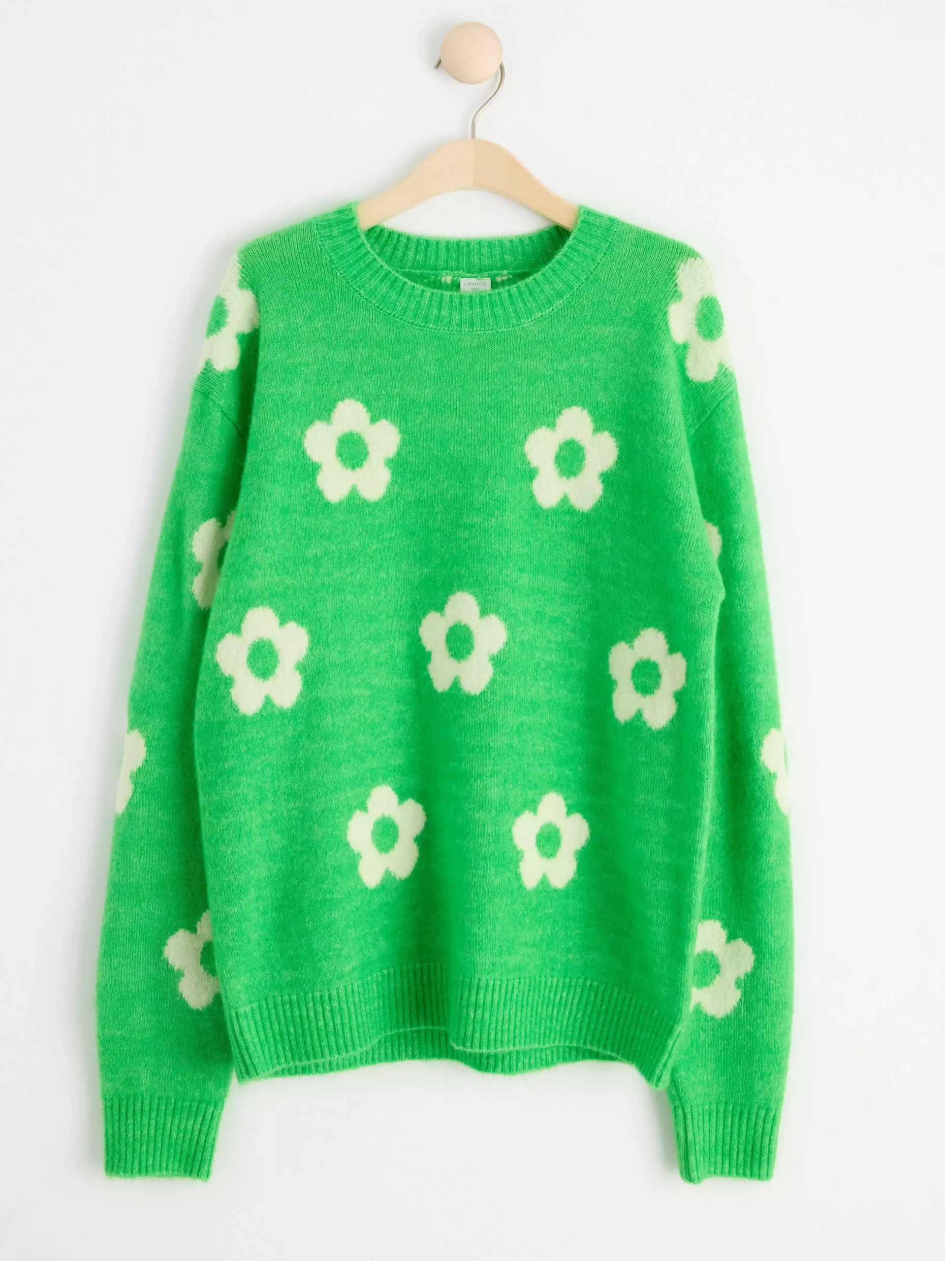 Tröjor & Cardigans>Lindex Stickad Troja Green