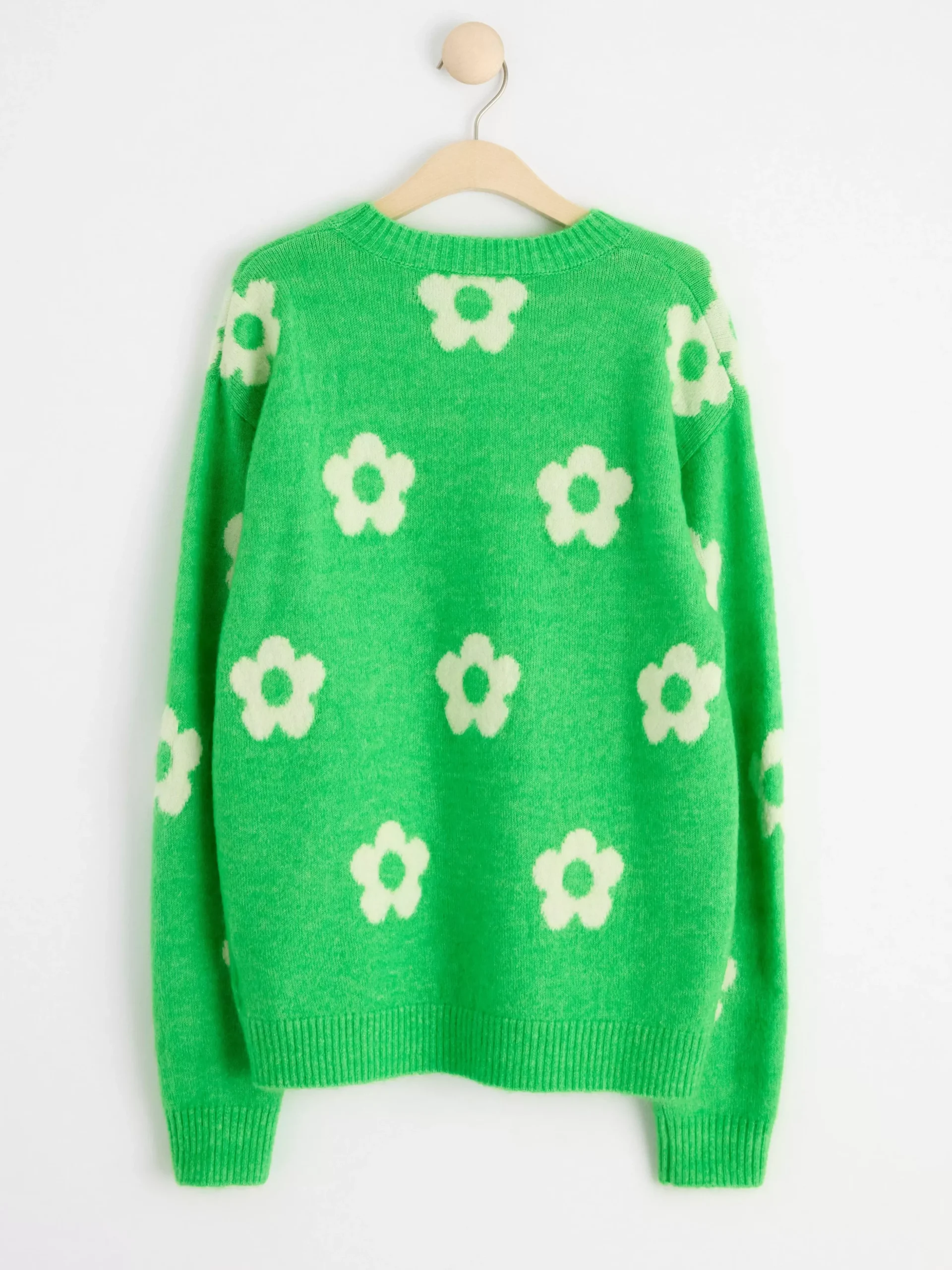 Tröjor & Cardigans>Lindex Stickad Troja Green