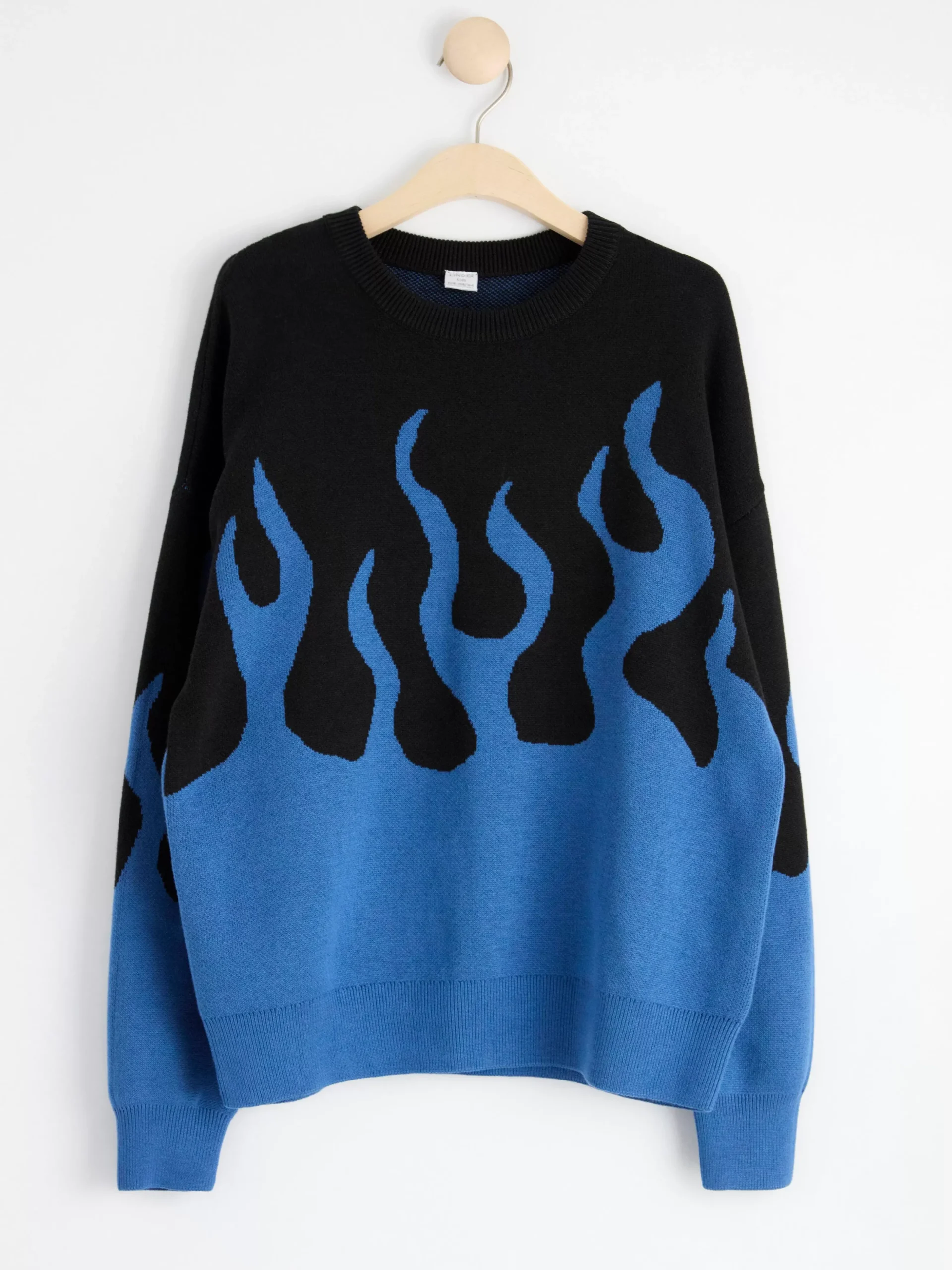 Tröjor & Cardigans>Lindex Stickad Troja Black